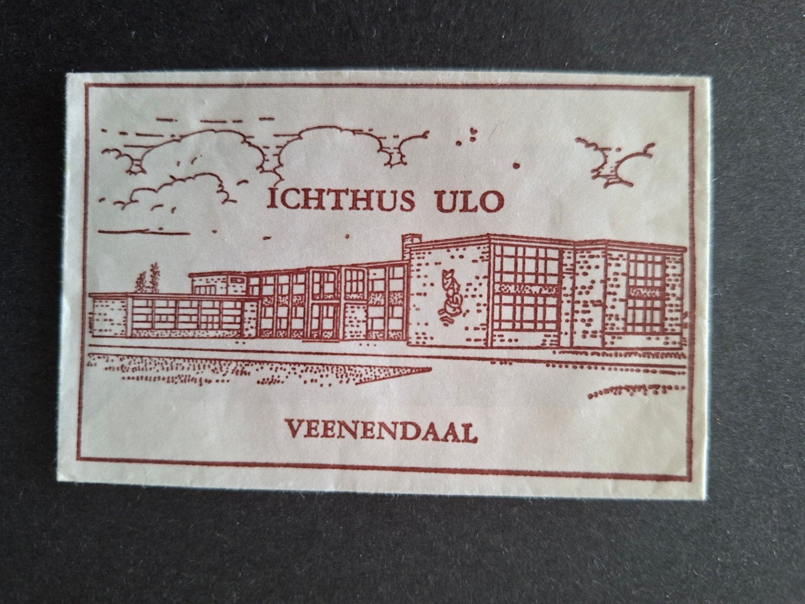 Veenendaal, Ichthus ULO, Verzamelen, Verzenden, Nederland