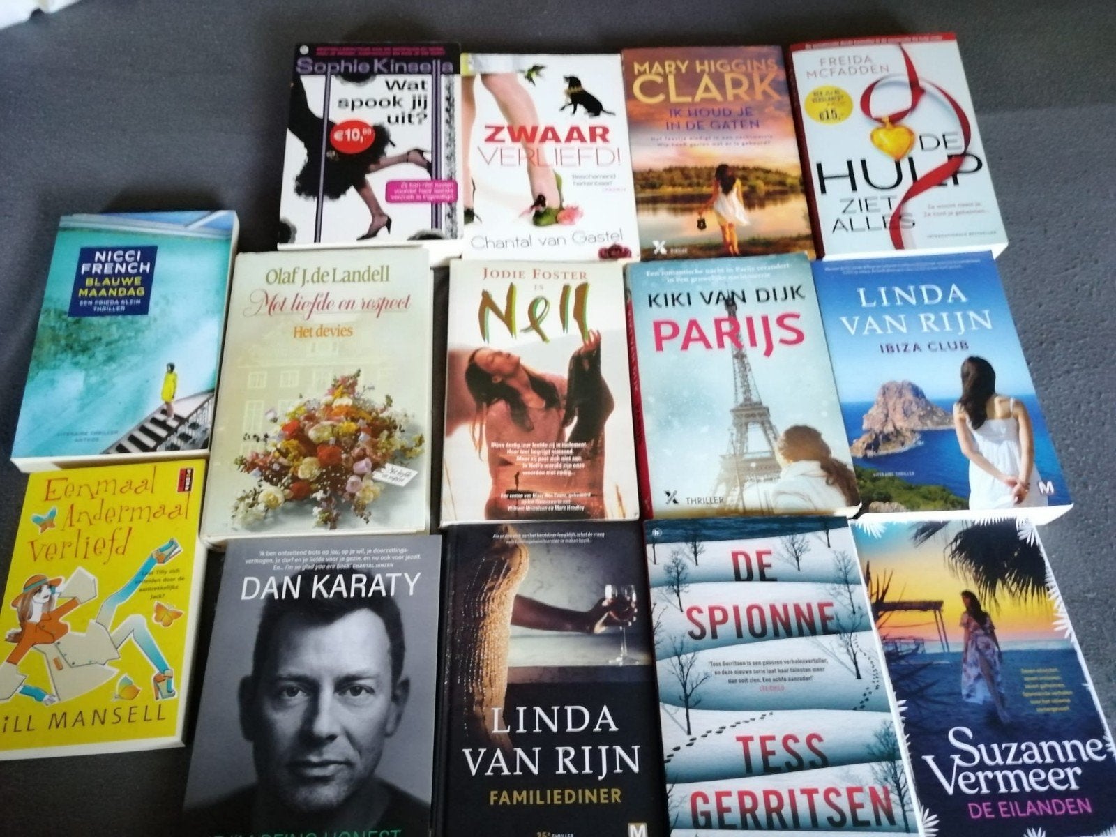 Diverse boeken: Linda van rijn,Tess gerritsen Suzanne vermee, Ophalen, Gelezen, Diverse auteurs, Nederland