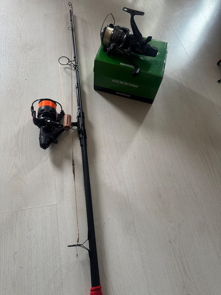 Karperhengel met molens, Ophalen, Gebruikt, Werphengel