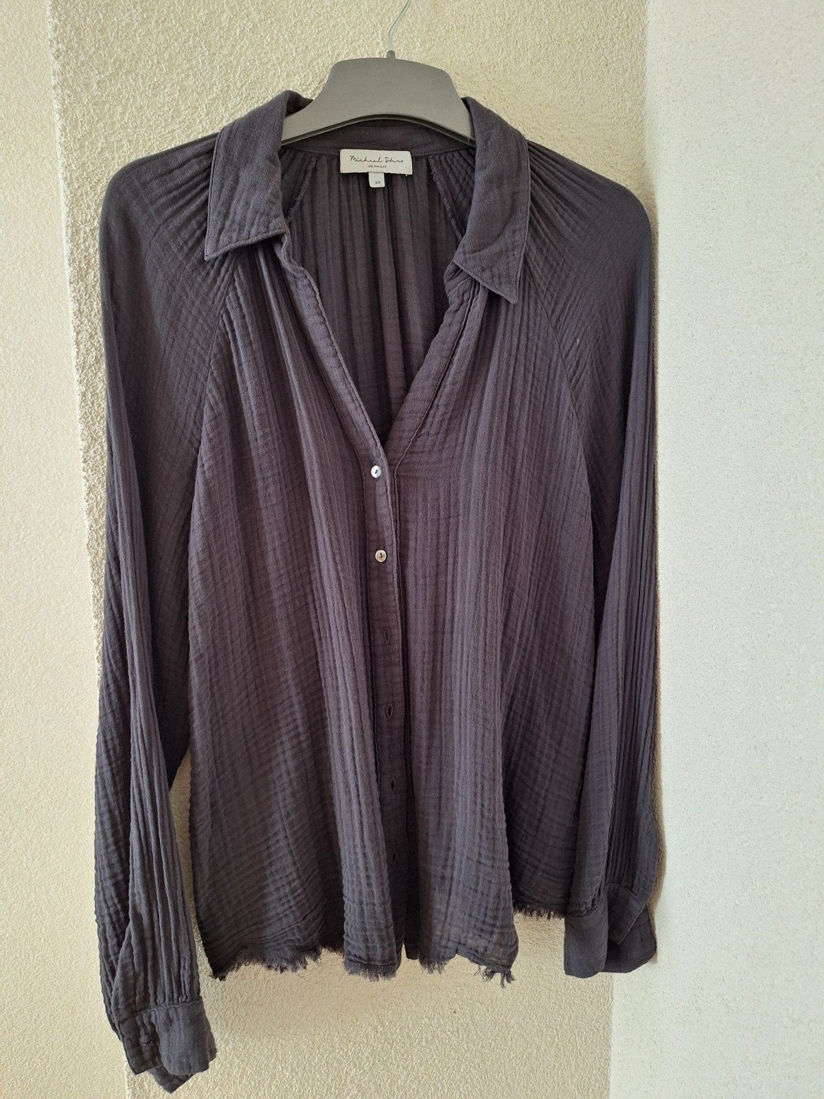 Michael Stars blouse, Kleding | Dames, Blouses en Tunieken, Verzenden, Zo goed als nieuw, Bruin