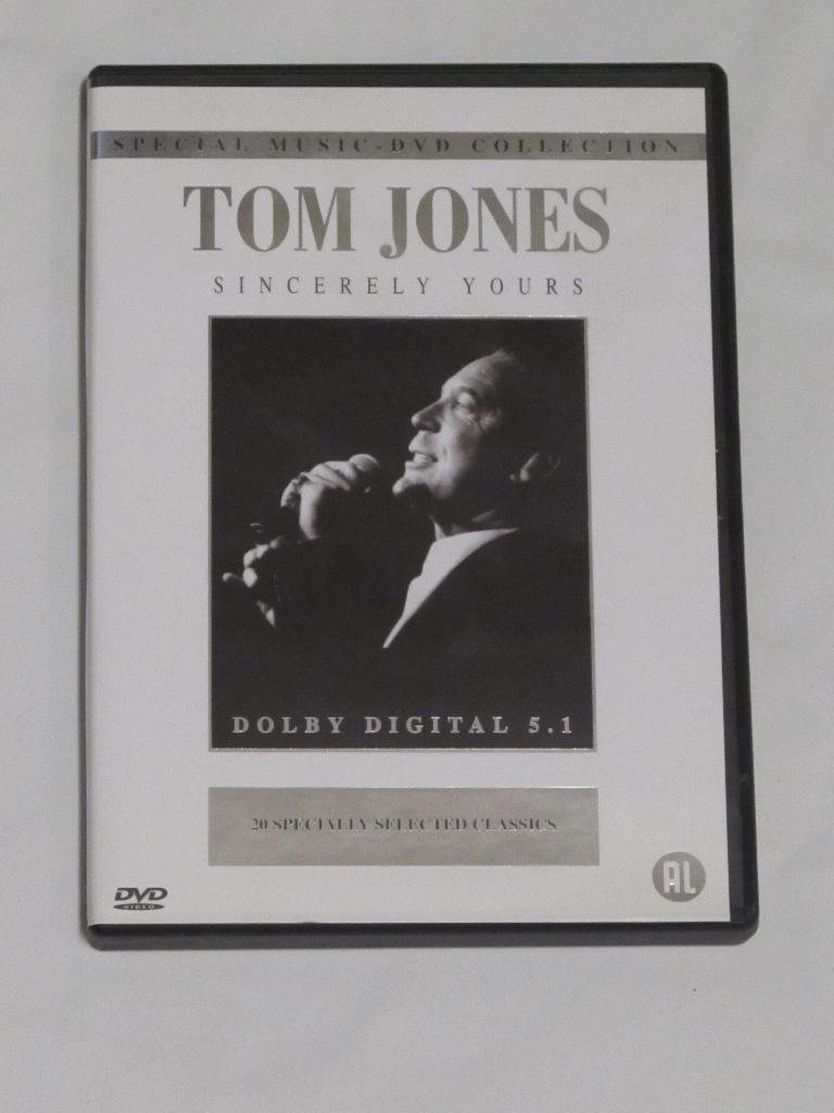 Tom Jones –  DVD Sincerely Yours, Cd's en Dvd's, Dvd's | Muziek en Concerten, Alle leeftijden, Ophalen of Verzenden, Zo goed als nieuw