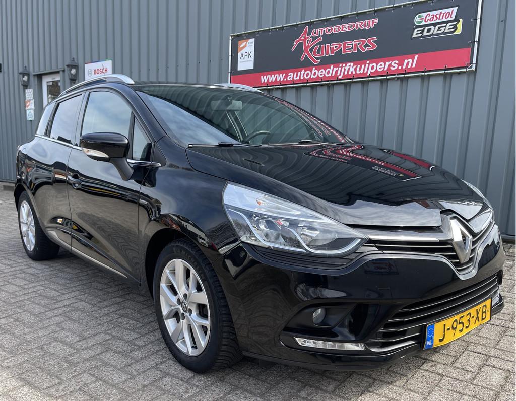 Renault Clio Estate 0.9 TCe Limited Airco.Navi.Cruise.Lm.vel, Voorwielaandrijving, 898 cc, Stof, Gebruikt