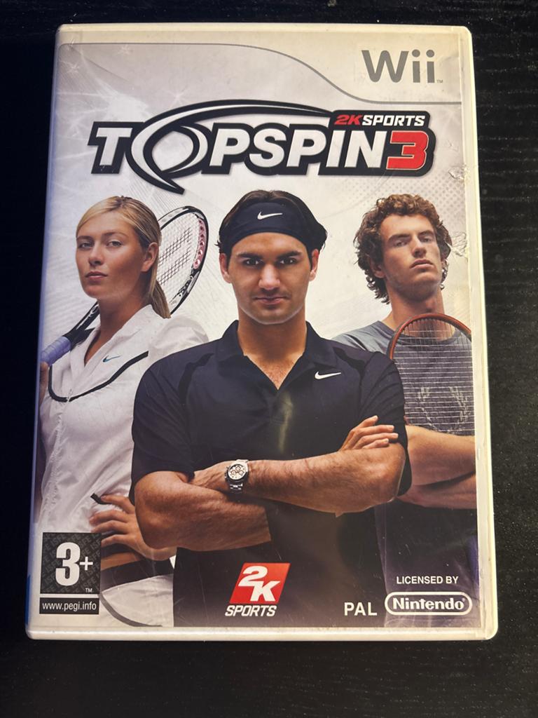 Top Spin 3 - Wii, Ophalen, Eén computer, Zo goed als nieuw, Sport