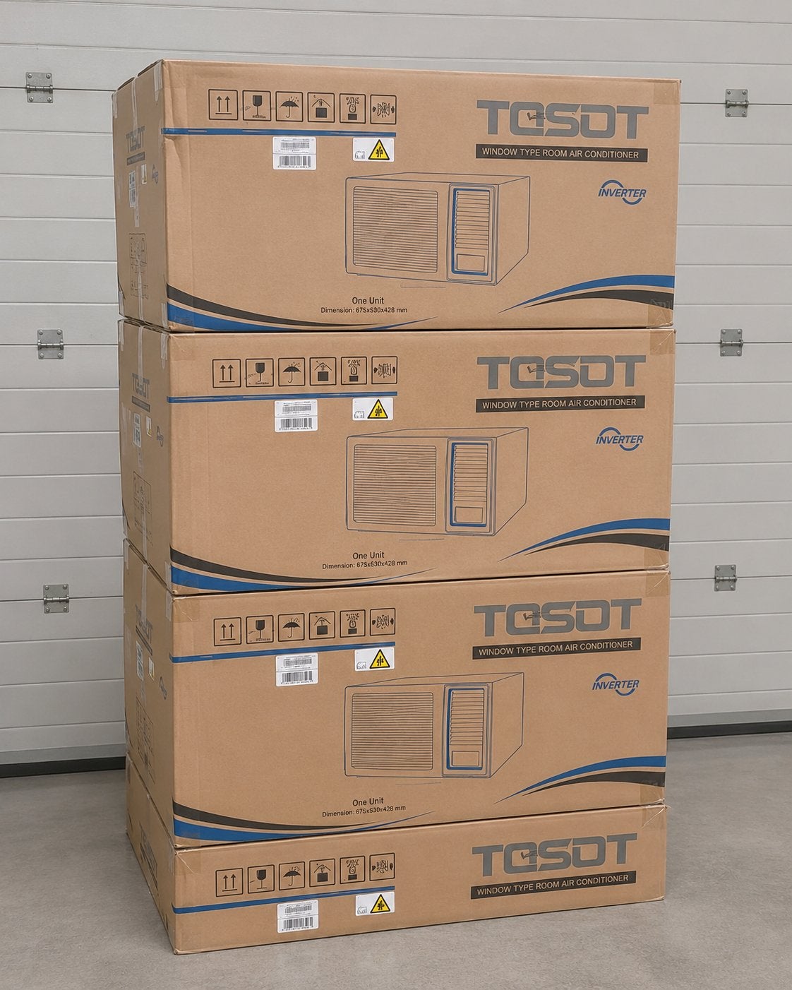 Airco 12.500 BTU Ijskoud Nieuw in doos, Witgoed en Apparatuur, Airco's, Nieuw, 3 snelheden of meer, Ophalen of Verzenden, 100 m³ of groter