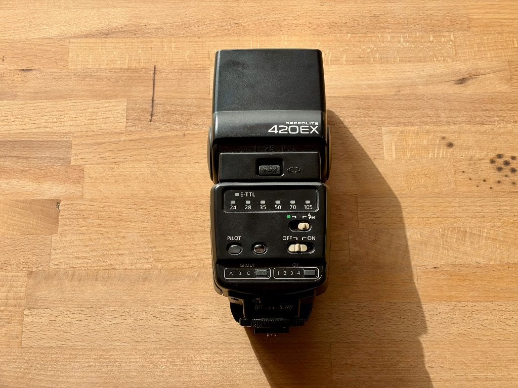 Canon Speedlight 420EX , Ophalen of Verzenden, Zo goed als nieuw, Canon