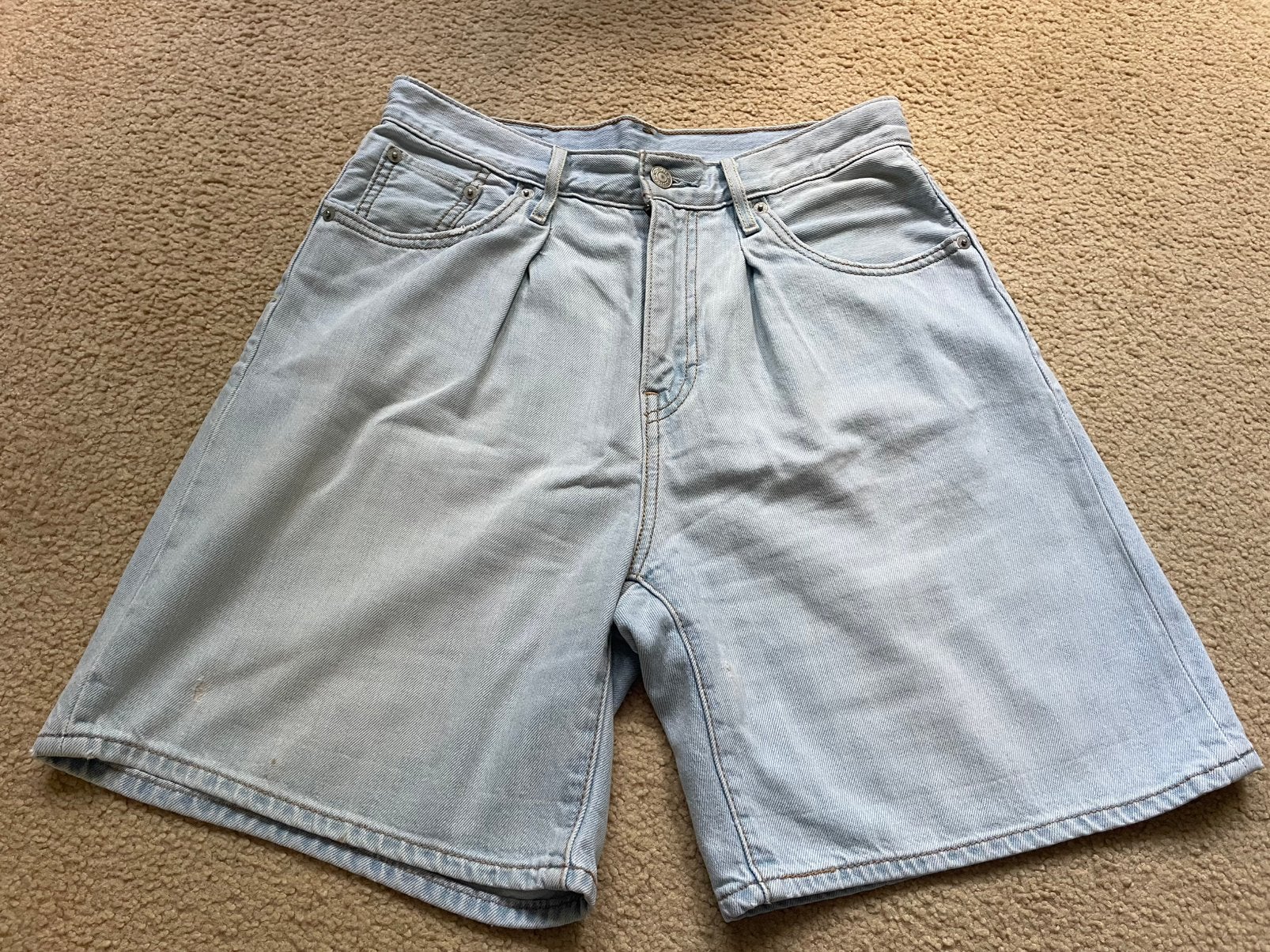 Levi’s short vintage, Ophalen of Verzenden, Gedragen, Blauw, W28 - W29 (confectie 36)