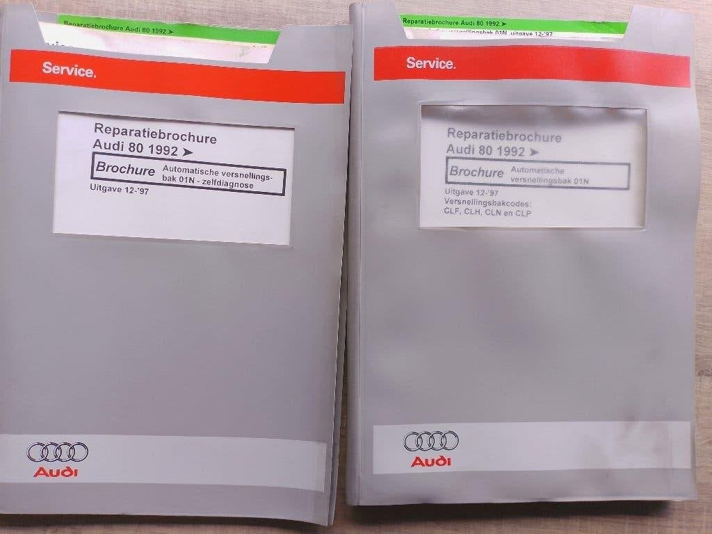 Audi 90 B4 + Coupé dealer werkplaatsboeken Automaatbak 01N, Ophalen of Verzenden, Gelezen, Audi