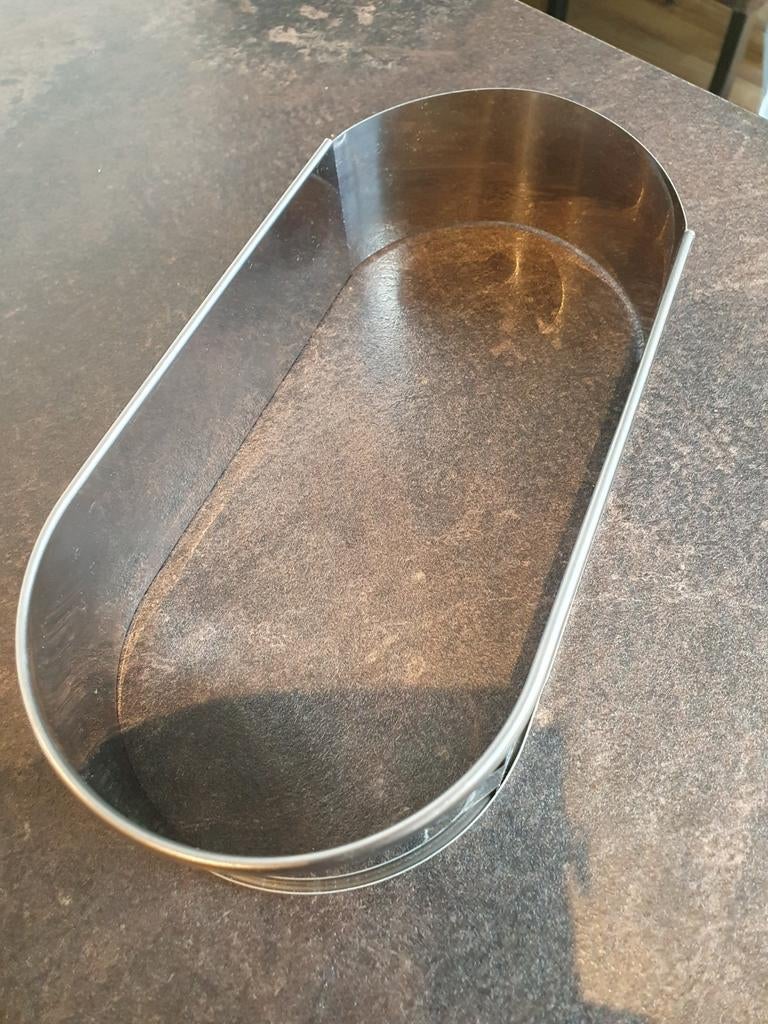 Bakblik voor slof, roestvrijstaal, Ophalen of Verzenden