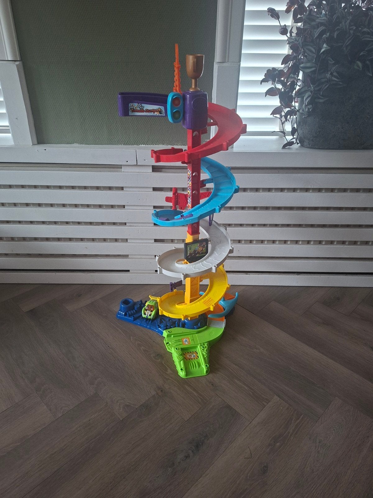 Toet Toet Auto's Racebaan Spiraal Toren, Overige aandrijving, Ophalen, Overige merken, Racebaan