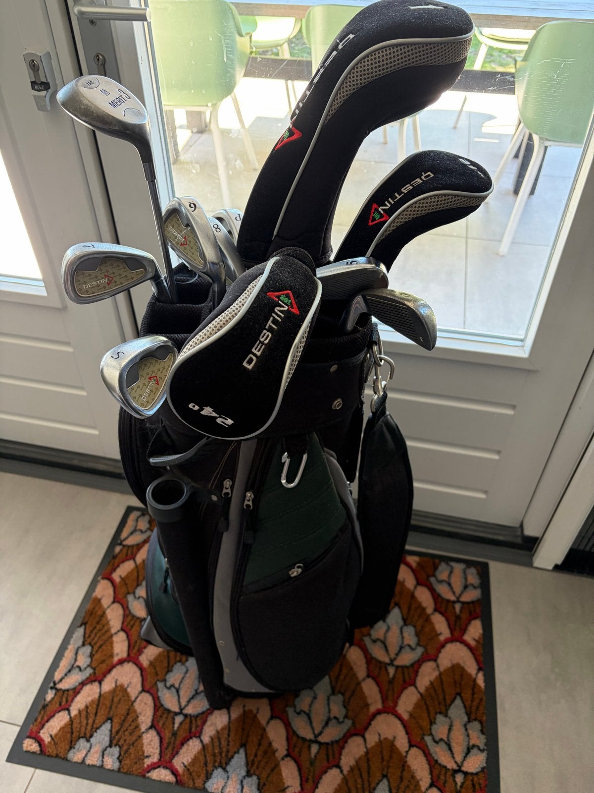 Complete dames golfset met tas en trolley - Destin en Dunlop, Sport en Fitness, Golf, Ophalen, Gebruikt, Set, Overige merken