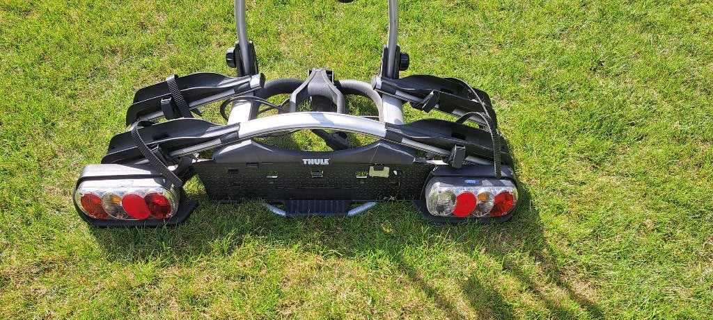 Thule fietsdrager EuroWay 920, Auto diversen, Fietsendragers, Ophalen of Verzenden, 2 fietsen, Gebruikt, Trekhaakdrager