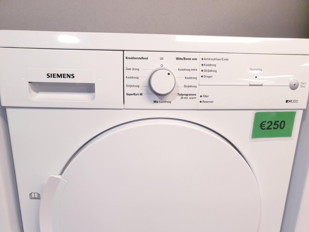condens droger Siemens 7kg️️️ IQ300 ️️️A++ INC GARANTIE, Ophalen, 6 tot 8 kg, Minder dan 85 cm, Anti-kreukfase