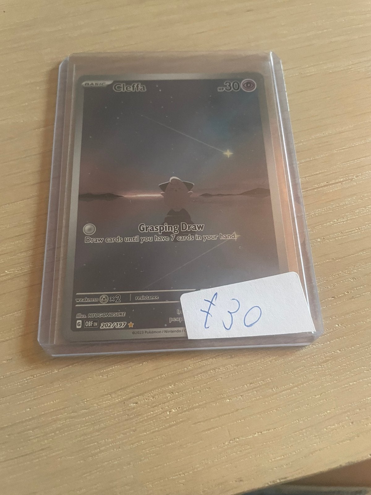 Pokemon kaart, Ophalen of Verzenden, Zo goed als nieuw
