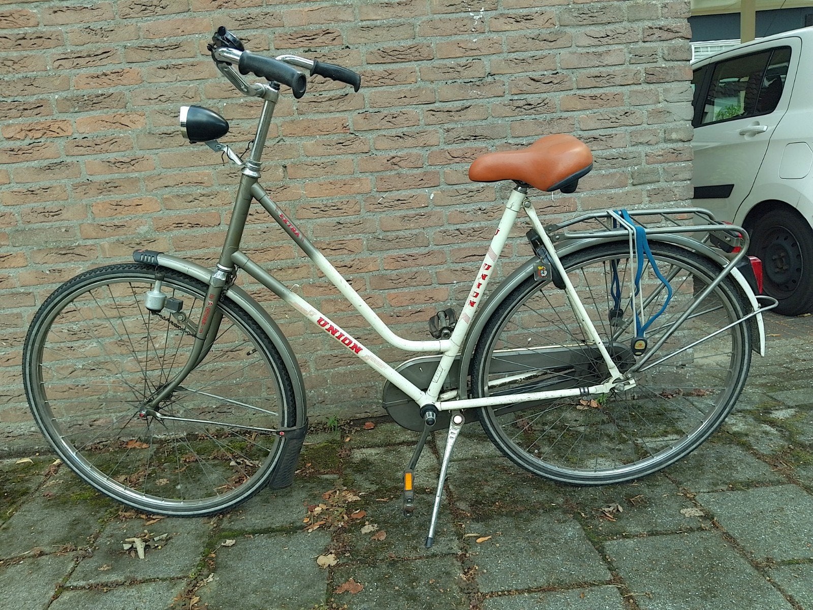 Union damesfiets wit, Gebruikt, 50 tot 53 cm, Ophalen, Overige merken