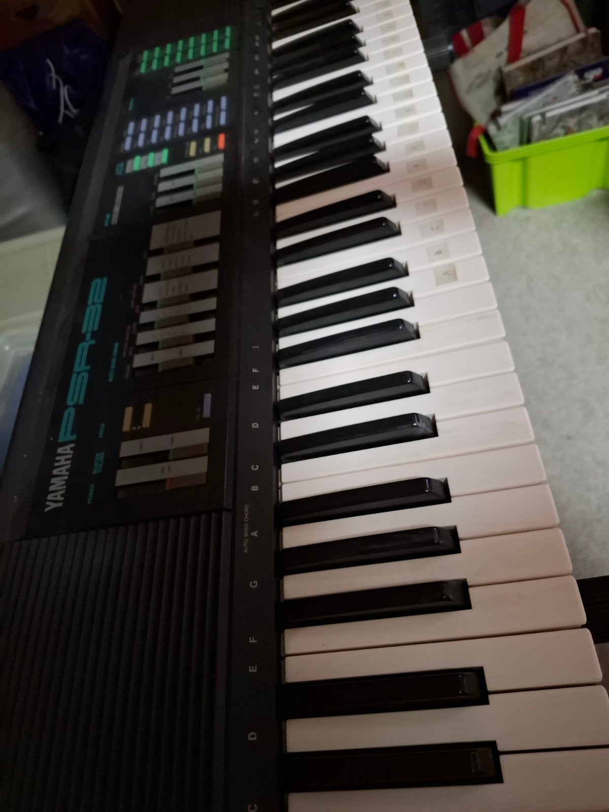 yamaha psr32 keyboard incl standaard, Ophalen, Gebruikt, 61 toetsen, Yamaha