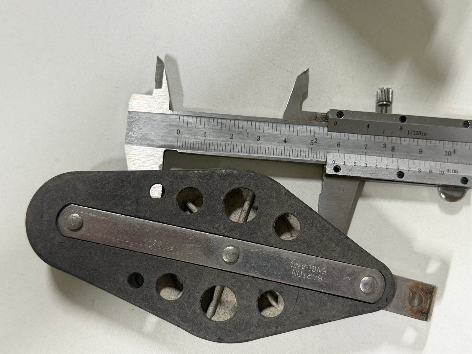 Barton grootschootblokken / vioolblokken tot 11 mm lijn, Ophalen of Verzenden, Gebruikt, Lijn of Blok