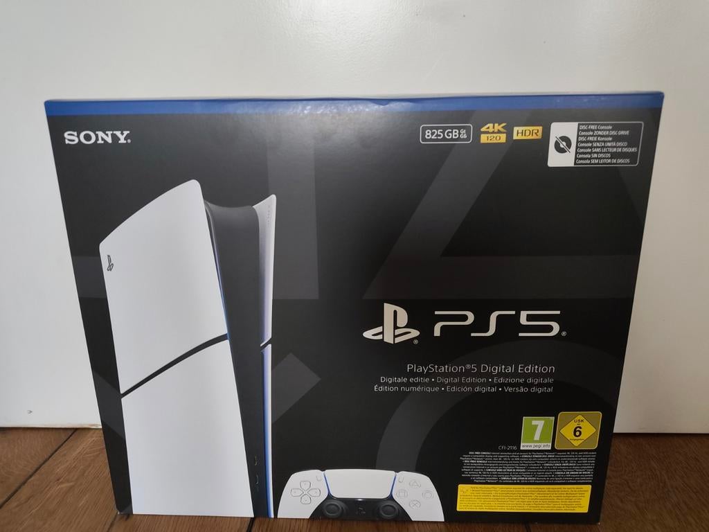 Sony PlayStation 5 Digital Edition - Nieuw in doos, Spelcomputers en Games, Spelcomputers | Sony PlayStation 5, Ophalen of Verzenden