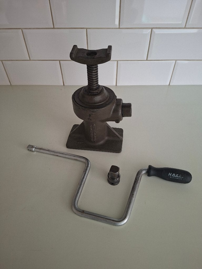 Schroefkrik Shelley Tangyn LJ264., Ophalen of Verzenden, Gebruikt, Hydraulisch, Potkrik