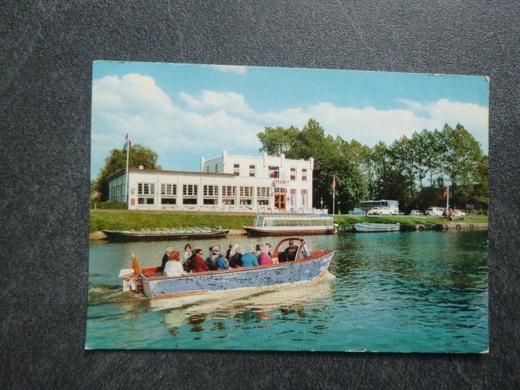 Giethoorn, hotel restaurant 't Wapen van Giethoorn 1969, Verzenden, 1960 tot 1980, Gelopen, Overijssel