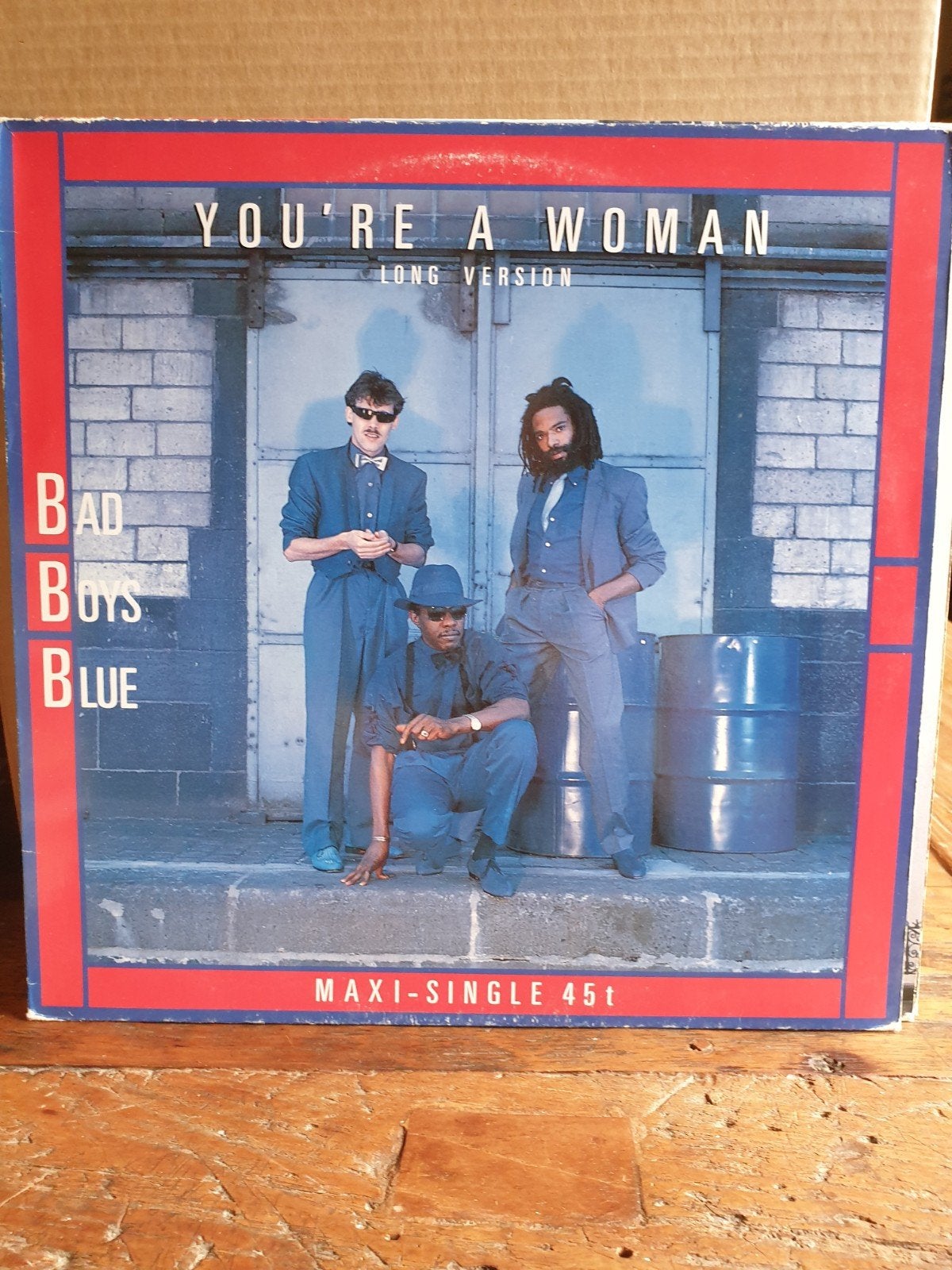 Bad Boys Blue - You're a Woman, maxi single (M1), Ophalen of Verzenden