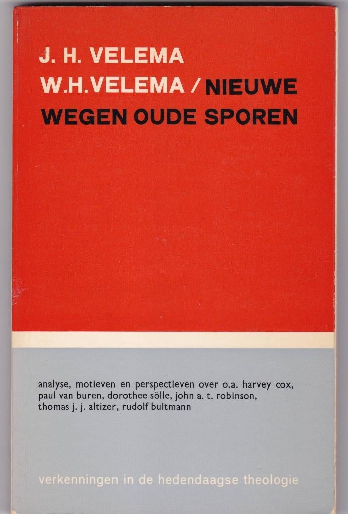 Velema, J.H. en W.H. – Nieuwe wegen oude sporen, Ophalen of Verzenden, Gelezen, Velema, J.H. en W.H., Christendom | Protestants