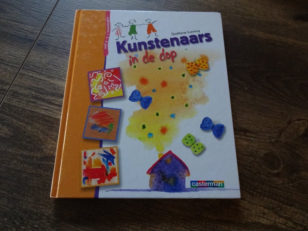 Kunstenaars in de dop, Lannoy, nieuwstaat, Hobby en Vrije tijd, Ophalen of Verzenden, Zo goed als nieuw, Knutselboek
