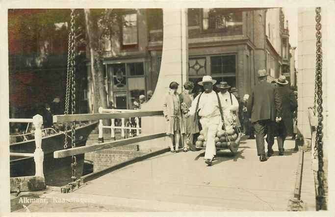 301-061-063 Alkmaar Kaasdragers, Verzenden, Voor 1920, Noord-Holland