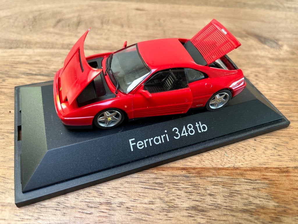 Ferrari 348 tb modelauto 1:43 Herpa, Ophalen of Verzenden, Zo goed als nieuw, Auto, Overige merken
