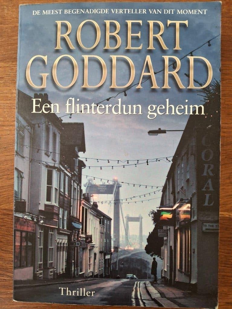 Robert Goddard; Een flinterdun geheim, Boeken, Ophalen of Verzenden, Gelezen