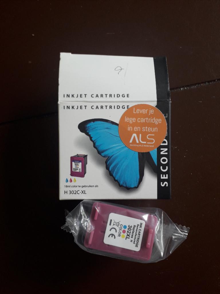 Inktcartridge Hp302C-XL kleur, Computers en Software, Printerbenodigdheden, Ophalen, Nieuw