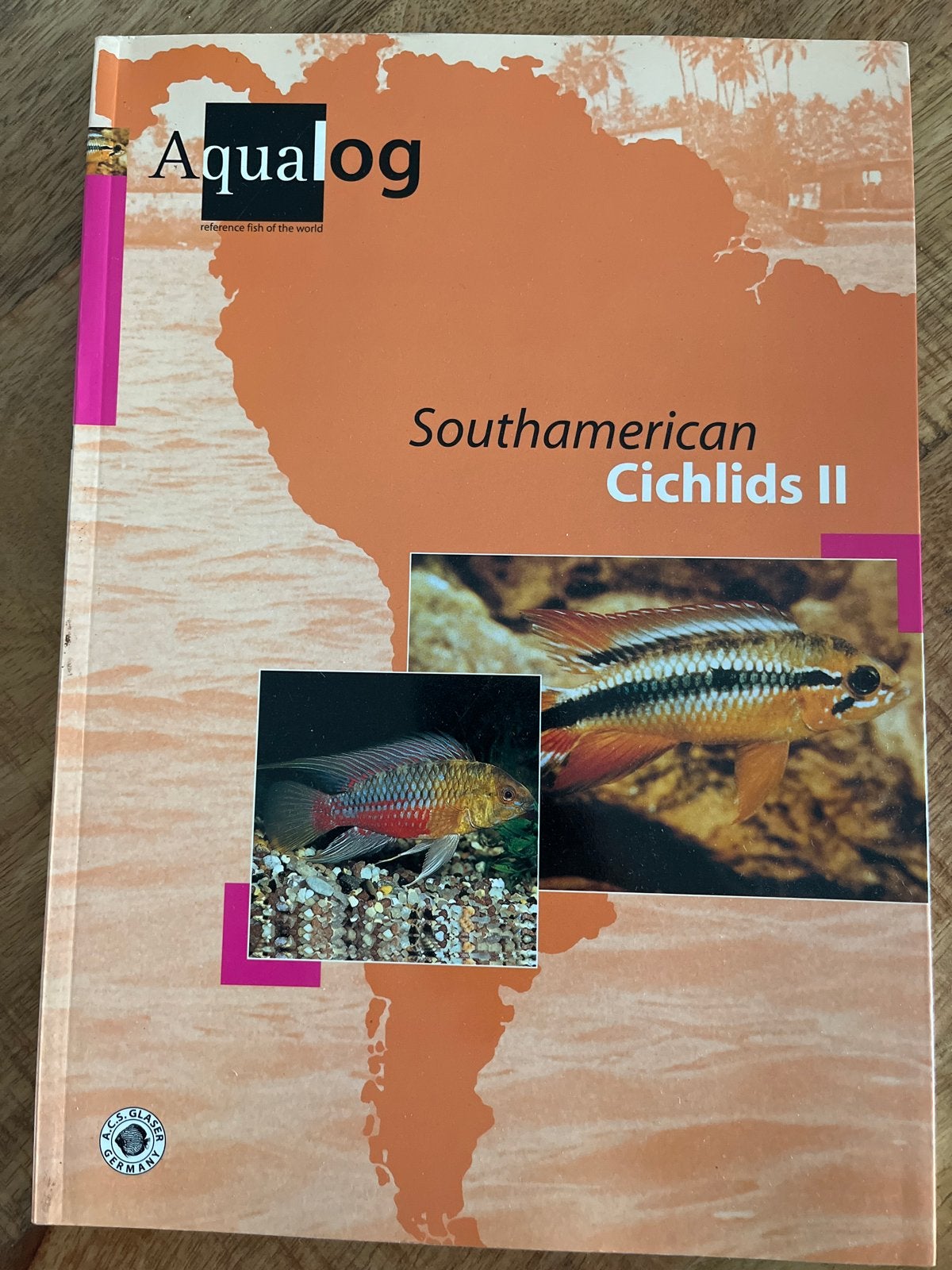 Aqualog Southamerican Cichlids II - Naslagwerk Vissen, Ophalen, Zo goed als nieuw, Overige onderwerpen