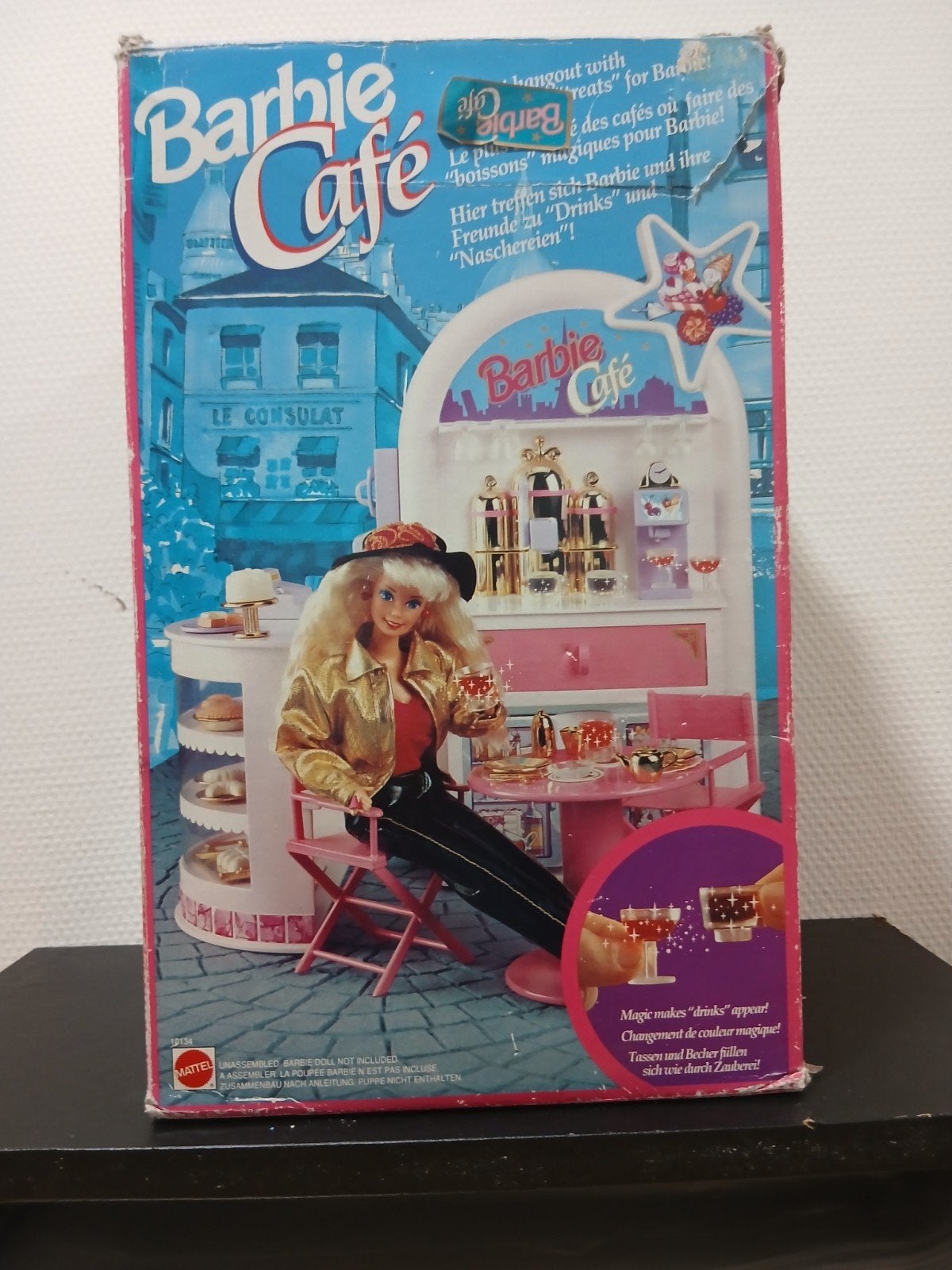 Barbie Café met alle toebehoren (excl. pop), Ophalen of Verzenden