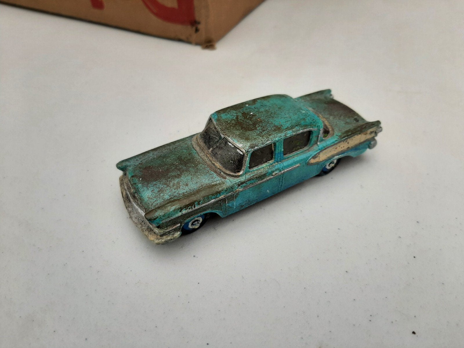 Vintage Dinky Toys Studebaker President 179 - Gebruikt, Ophalen of Verzenden, Gebruikt, Auto
