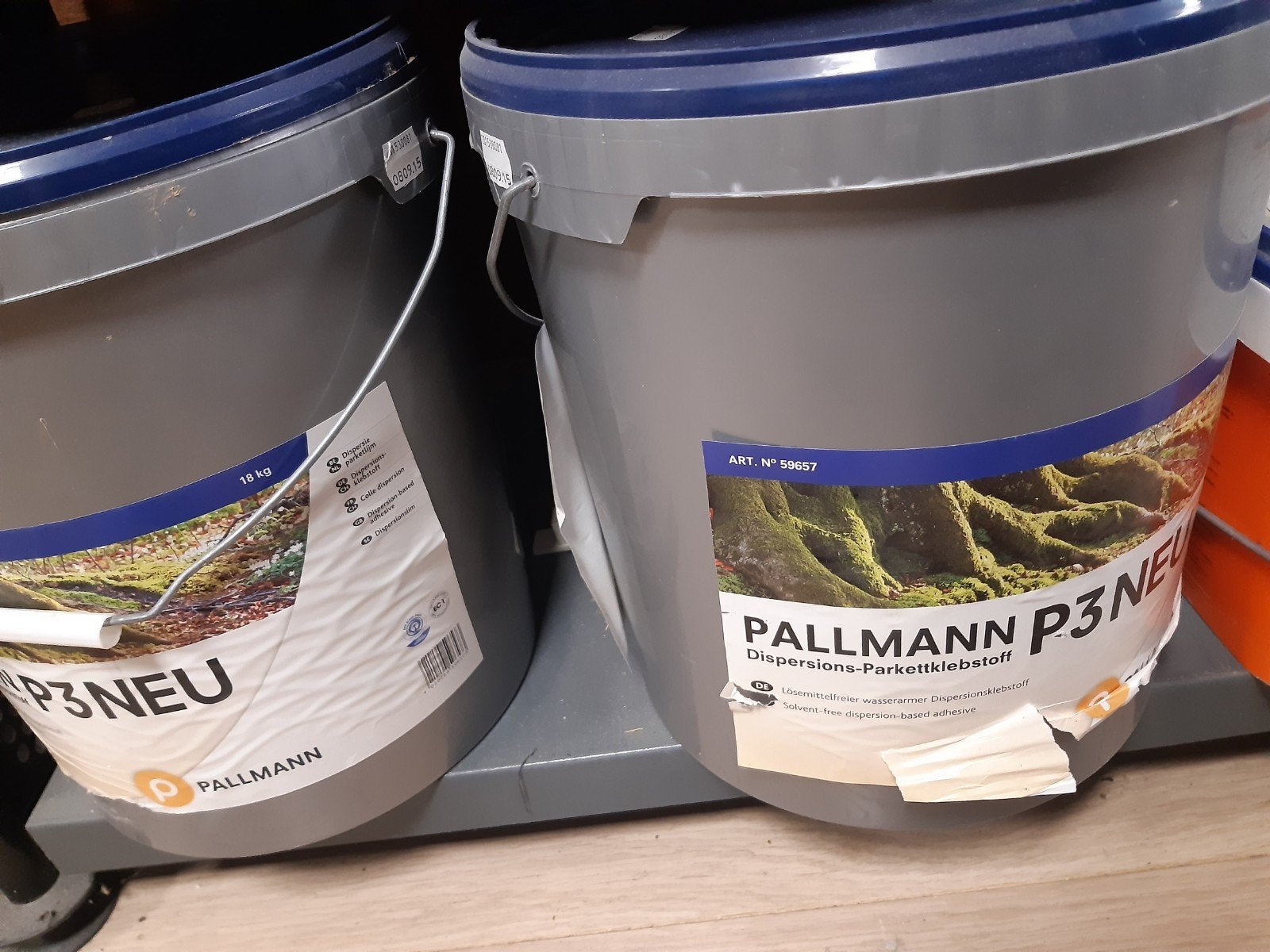 Pallmann Parketlijm 2 x 18KG, Ophalen, Wit