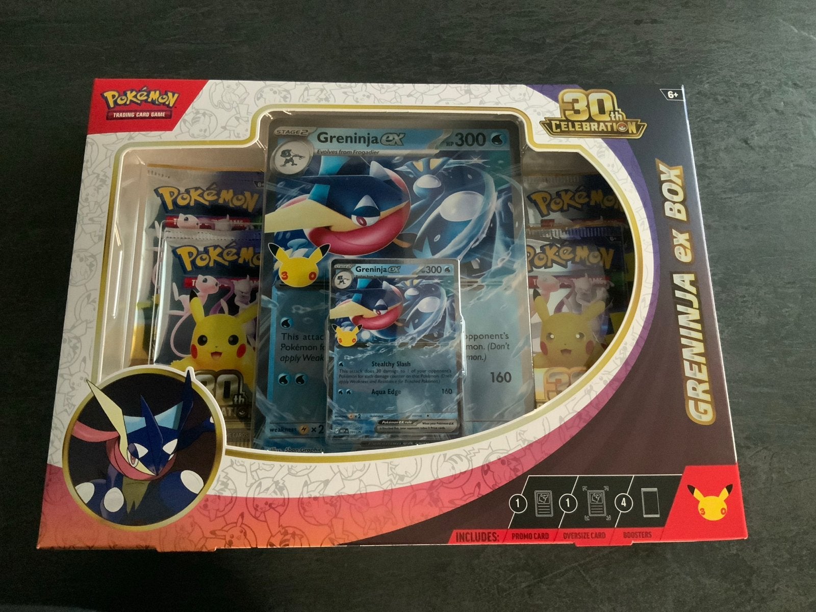 Pokémon Greninja ex Box 30th Celebration, Ophalen of Verzenden, Nieuw, Overige typen