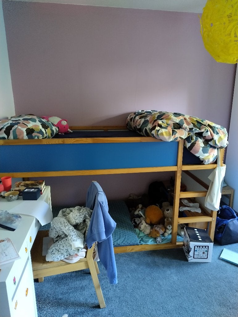 Ikea KURA bed, Ophalen, Gebruikt, Eenpersoons, Minder dan 160 cm