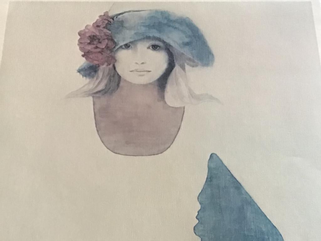 Rosamund litho - denim and silk 1973 nr 329, Ophalen of Verzenden