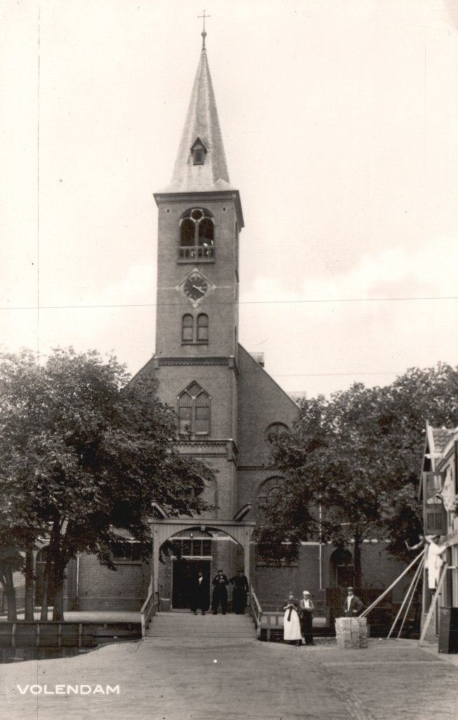 Volendam (1949) 128307, Verzenden, 1940 tot 1960, Gelopen, Noord-Holland
