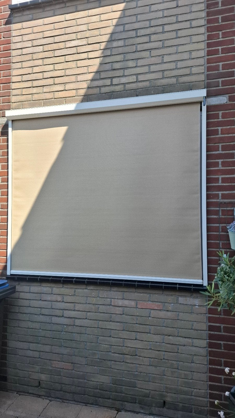 Zeer nette screen handbediend, 150 tot 300 cm, Ophalen, Zo goed als nieuw, Minder dan 250 cm