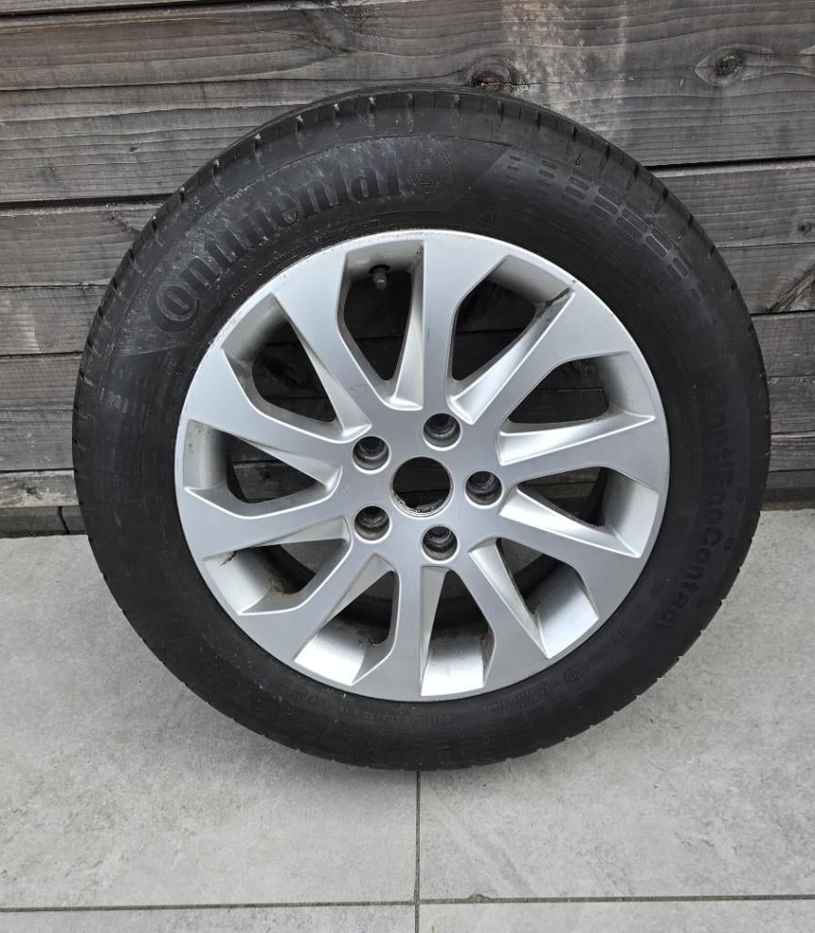 bandenset met Alu velgen, Auto-onderdelen, Banden en Velgen, Ophalen, Gebruikt, 16 inch, Banden en Velgen