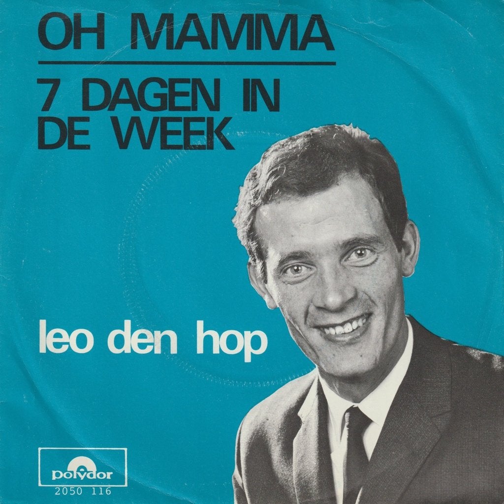 Leo den Hop - Oh Mamma ( 7 '' vinyl singel ), Cd's en Dvd's, Fotohoes, 7 inch, Ophalen of Verzenden, Zo goed als nieuw