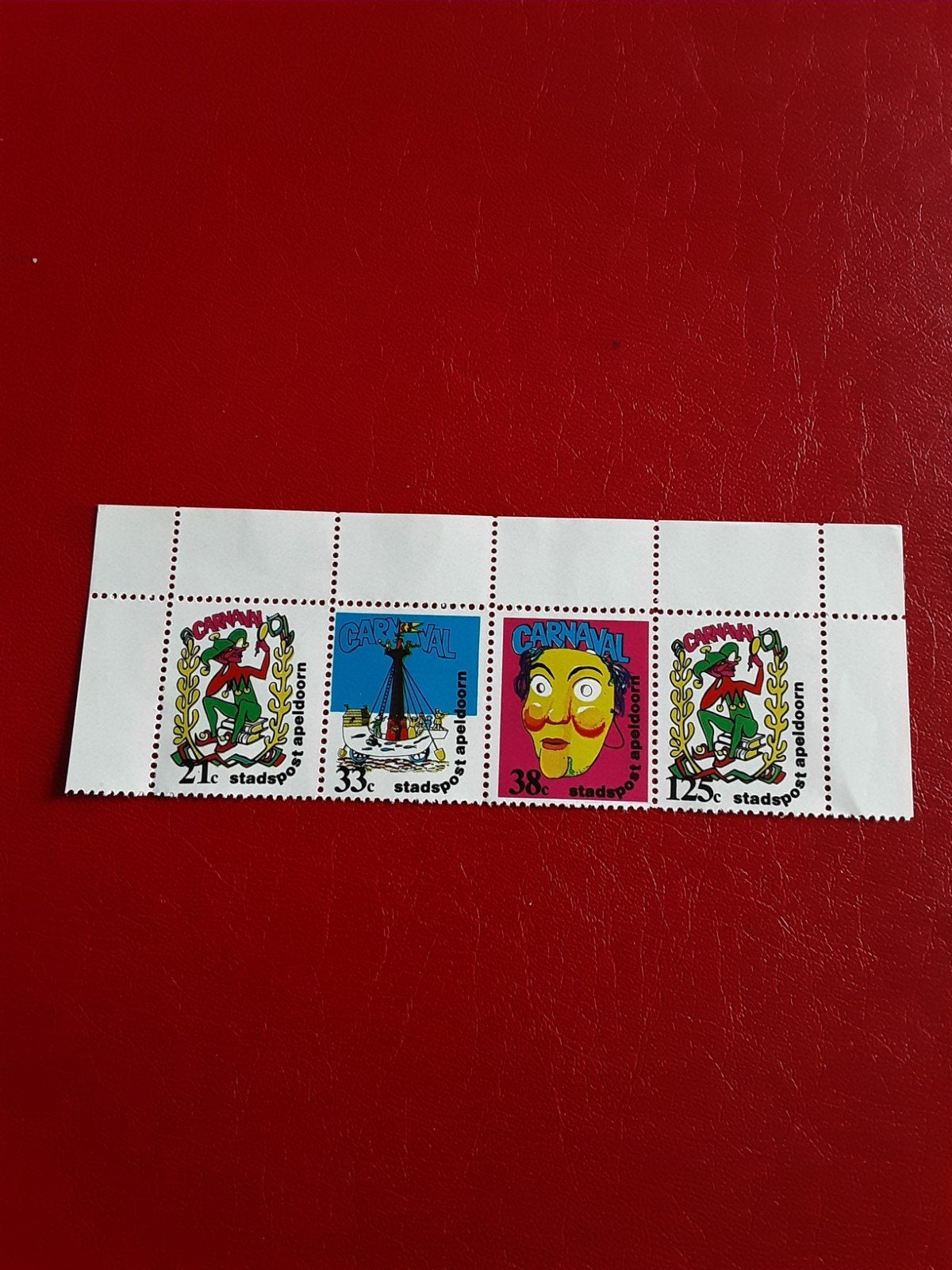 Stadspost Apeldoorn.  Carnaval.  Strip ( pf), Postzegels en Munten, Ophalen of Verzenden