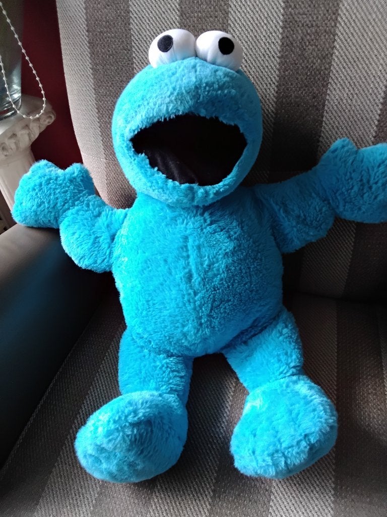 Koekie monster knuffel, Ophalen of Verzenden, Zo goed als nieuw