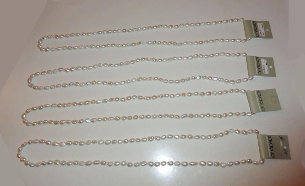 Parels Strengen Barok parels groot, Ophalen of Verzenden, Nieuw, Overige kleuren, Steen of Mineraal