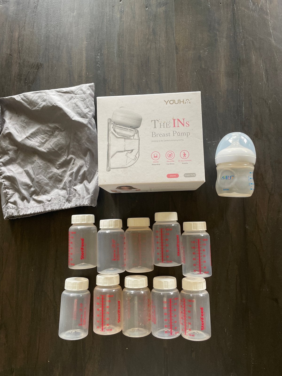 Youha The Ins Borstkolf met accessoires, Ophalen of Verzenden, Zo goed als nieuw, Borstkolf
