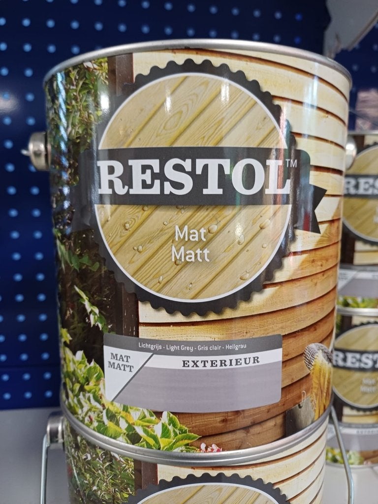 Restol mat licht grijs 2,5L nr. 687, Ophalen, Nieuw, Minder dan 180 cm, Overige typen