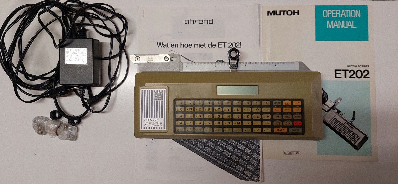 MUTOH ET 202 scriber, Ophalen of Verzenden