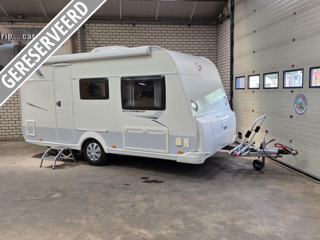 TEC Weltbummler 400 DB Aktiv/ Dak airco/ Mover/ Cassette lui, Caravans en Kamperen, T.E.C., Bedrijf, Treinzit, Schokbreker