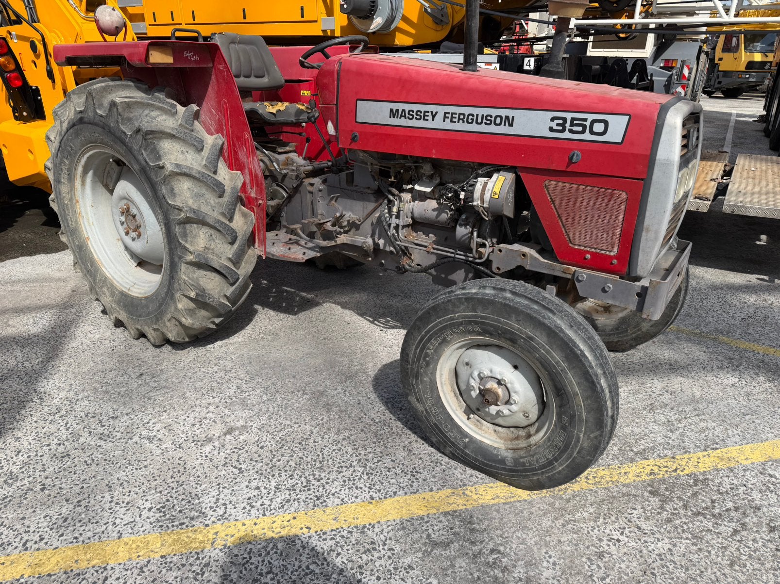 Te koop Massey Ferguson 350, Ophalen, Gebruikt, Tot 2500, Tot 80 Pk