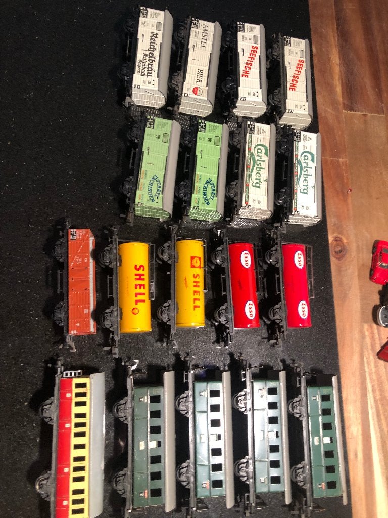 Fleischmann ho wagons, Gebruikt, Gelijkstroom, Fleischmann, Wagon